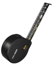 Рулетка измерительная Deli Home Series 3м HT8316 черная