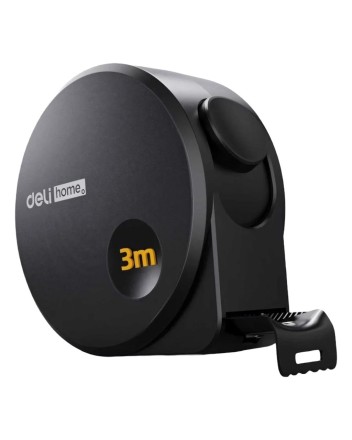  Рулетка измерительная Deli Home Series 3м HT8316 черная