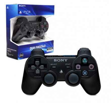 Bluetooth-контроллер для Playstation 3 Dualshock 3, черный