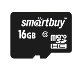 micro SDHC карта памяти Smartbuy 16GB Сlass 10 (без адаптеров)LE