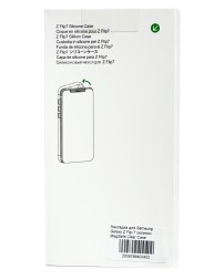 Накладка для Samsung Galaxy Z Flip 7 силикон MagSafe Clear Case