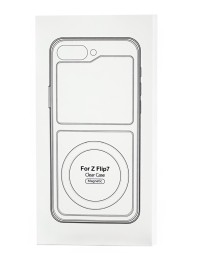 Накладка для Samsung Galaxy Z Flip 7 силикон MagSafe Clear Case