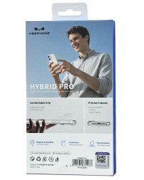 Накладка для i-Phone 17 Keephone Hybrid Pro MagSnap прозрачный