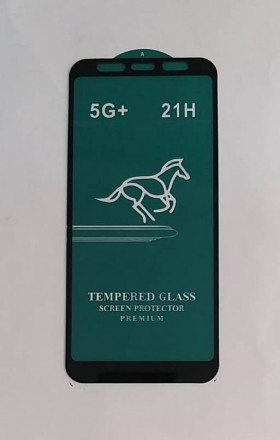 Защитное стекло для Samsung Galaxy A6 Plus 21H черное