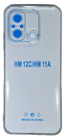  Чехол-накладка силикон 1.5мм Xiaomi Redmi 12C прозрачный