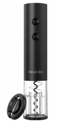 Электрический штопор на батарейках Circle Joy Wine Opener (CJ-EKPQ10) черный