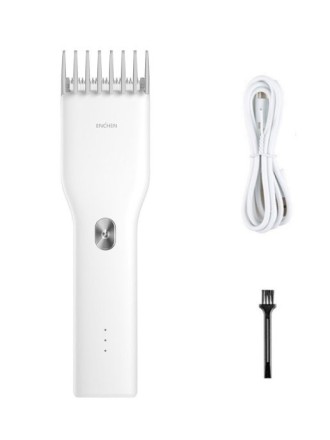  Машинка для стрижки Enchen Boost Hair Trimmer белая