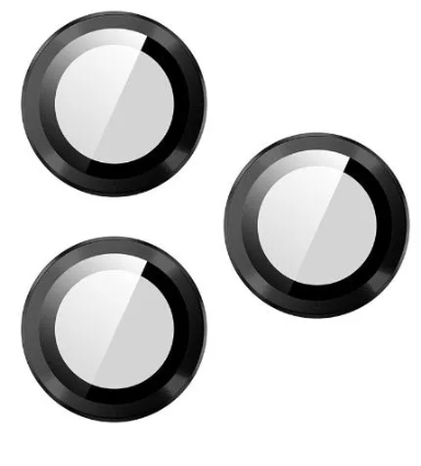  Защитное стекло i-Phone 15 Pro/15 Pro Max на линзы камеры Keephone Camera Lens черное