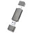  Картридер Hoco HB39 2TB 5Gbps USB3.0\T-C чёрный