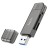  Картридер Hoco HB39 2TB 5Gbps USB3.0\T-C чёрный