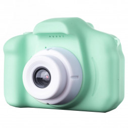 Детский фотоаппарат X200 2.0&quot;/600mAh/6ч/MicroSD до 32GB/1920x1080 Full HD зеленый