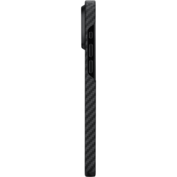 Накладка для i-Phone 15 Pro 6.1&quot; Pitaka Magez Case 4 Aramid Fiber 1500D черно-серый