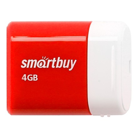 USB флеш накопитель Smartbuy 4GB Lara (SB4GBLara-R) красный