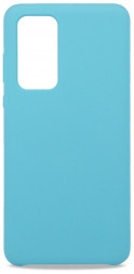 Накладка для Huawei P40 Silicone cover голубая