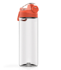 Бутылка для воды Xiaomi Quange Tritan Bottle Simple 620ml оранжевая