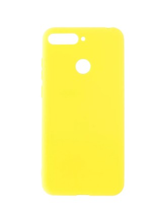  Накладка для Huawei Y6 Prime (2018)/CW 7A Prime/CX8E Silicone cover без логотипа красная