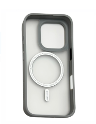 Накладка для i-Phone 16 Pro Max Keephone Mago Pro MagSnap серый