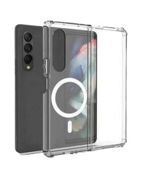 Накладка для Samsung Galaxy Z Fold 5 силикон MagSafe Clear Case