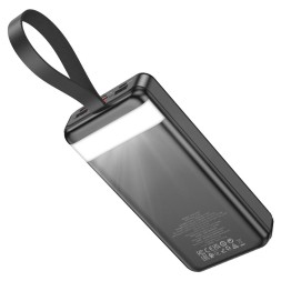 Powerbank Hoco J123B Element 30000mAh 3USB/1C/Micro черный