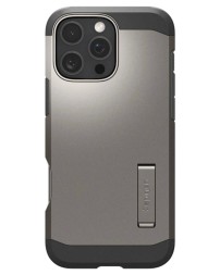 Накладка для i-Phone 16 Pro Max 6.9 Spigen Tough Armor MagSafe (ACS08012) серый
