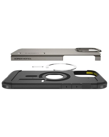  Накладка для i-Phone 16 Pro Max 6.9 Spigen Tough Armor MagSafe (ACS08012) серый