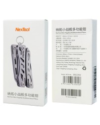 Мультитул NexTool Flagship Lite (12 функций) KT5022/NE20146 серебристый