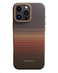 Накладка для i-Phone 16 Pro 6.3&quot; Pitaka Military-Grade Protective Case (Sunset)