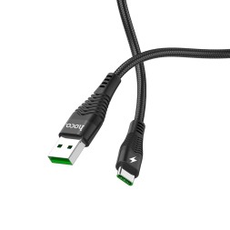 Usb Кабель-зарядка Type-C Hoco U53 5A 1.2м черный