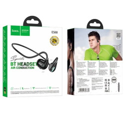 Беспроводные наушники для спорта Hoco ES68 чёрные
