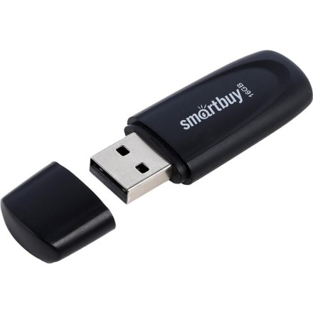  USB флеш накопитель Smartbuy 16GB Scout (SB016GB2SCK) черный