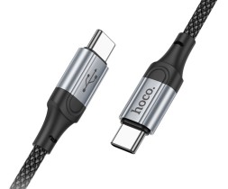 Usb Кабель-зарядка Type-C на Type-C Hoco X102 1м 60W черный