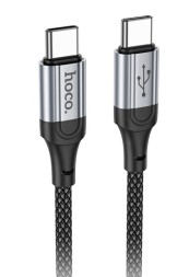 Usb Кабель-зарядка Type-C на Type-C Hoco X102 1м 60W черный