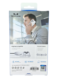 Накладка для i-Phone 17 Pro Max Keephone Non-Yellowing MagSnap прозрачный