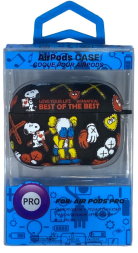 Силиконовый светящийся в темноте чехол для AirPods Pro Luxo Kaws рисунок №63