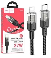  Usb Кабель-зарядка Type-C на Lightning Hoco U129 60W 1.2м черный