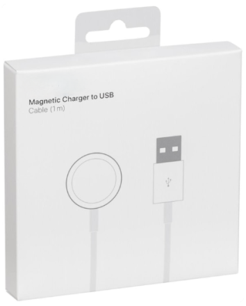  Usb Кабель-зарядка магнитный для Apple Watch 1m (Оригинал)