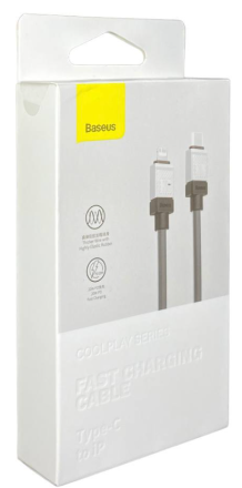 Кабель-зарядка Type-C на Lightning Baseus Coolplay Series 1м CAKW00001 20W 480 Мбит/с серый