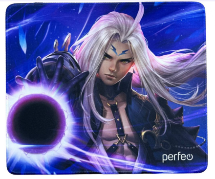  Perfeo Коврик для компьютерной мыши "Anime", Рис.1 (350*300*3 мм), ткань+резиновое основание