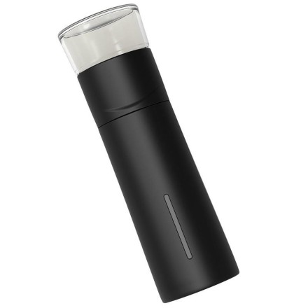  Заварочный термос Xiaomi Pinztea Tea Water Separation Cup 300 ml черный