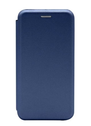  Чехол-книжка Huawei P40 Fashion Case кожаная боковая синяя