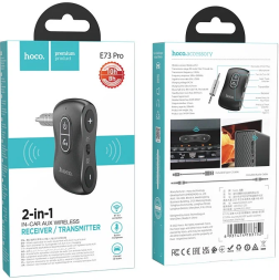 FM трансмиттер Hoco E73 Pro черный