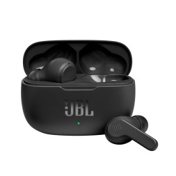 Беспроводные наушники TWS JBL Wave 200 BT5.0/48mAh (500mAh)/5ч/USB-C черные