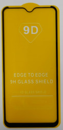 Защитное стекло для Vivo Y19C 9D черное