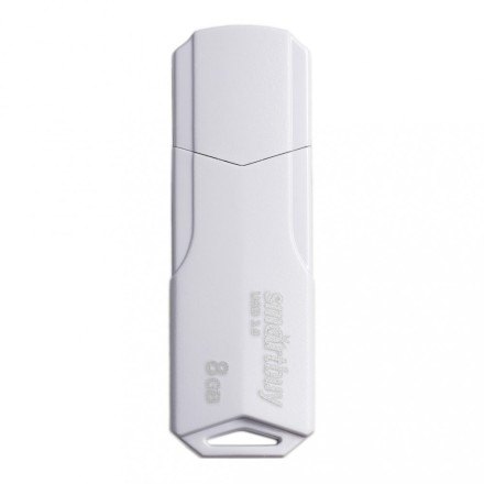  3.1 USB флеш накопитель Smartbuy 8GB Clue White (SB8GBCLU-W3)