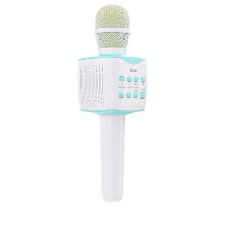  Микрофон для караоке Hoco BK5 BT5.0/1200mAh/6ч/5Вт голубой