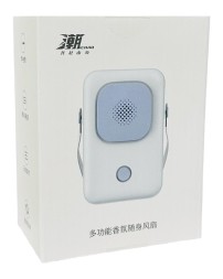 Мини-вентилятор портативный с ароматом Chao Portable Fan YC-SSFS01 белый