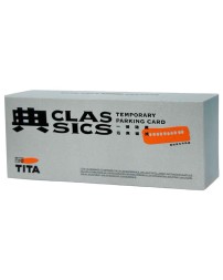 Парковочная карта Bcase TITA Mini Temporary Parking Card серебристая