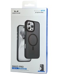 Накладка для i-Phone 16 Pro Max Keephone Mago Pro MagSnap черный