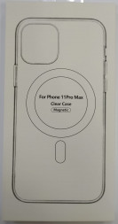 Накладка для i-Phone 11 Pro Max силикон MagSafe Clear Case