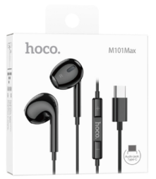 Наушники с микрофоном Hoco M101 Max Type-C черные